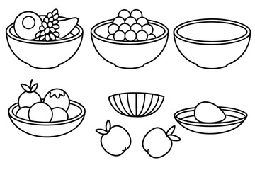 Bowl of fruit displaying a colorful blend of fresh delights