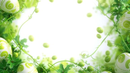 Fototapeta premium A black bear climbing a tree, with dense green leaves all around