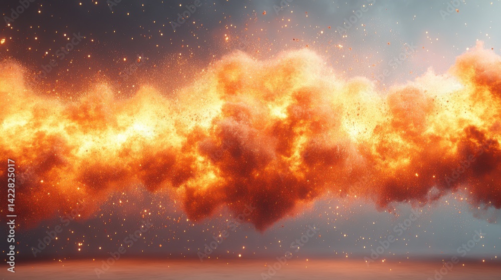 Aufkleber burst of explosion creating a border effect on white - photo for design