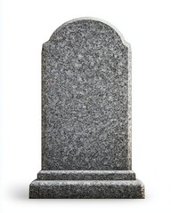 blank grave stone