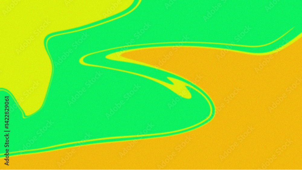 Poster abstract green gradient background with grain and noise texture for header poster banner backdrop de