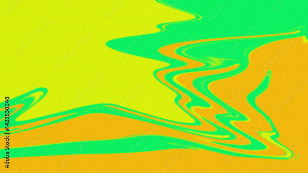 Poster abstract green gradient background with grain and noise texture for header poster banner backdrop de