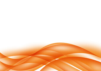 MINIMALIST YELLOW ORANGE WAVE ABSTRACT BACKGROUND DESIGN