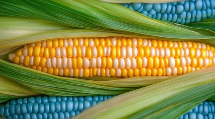 Corn Cob Close-up