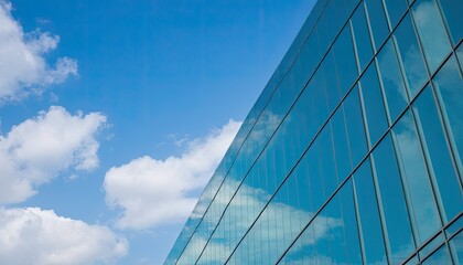 Low angle view of office building
1