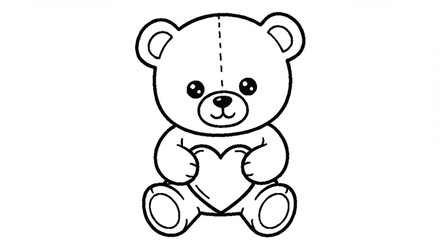 Obraz premium teddy bear cartoon