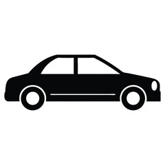 Fototapeta premium Car silhouette vector Art & Illustration