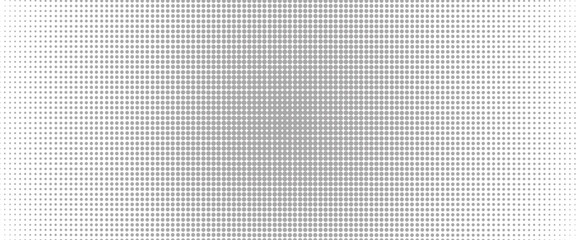 Light gradient halftone dots grunge wide background