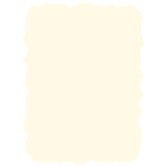 Obraz premium Wavy beige abstract shape with smooth consistent curves on black background. Ideal for creative templates, journaling frames, modern mockups, or minimalist decorative design elements.