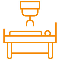 Health Automation Line Color Icon, Health Automation Icon – Medical Technology, AI in Healthcare, Digital Health Concept Vector