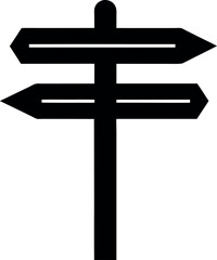 cross on a white background