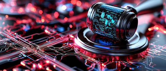 Legal technology revolution digital justice system insights global landscape infographic high-tech environment overview