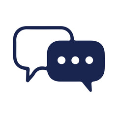 Comment icon vector symbol icon speech bubble icon discussion line icon in trendy flat design.talk message Bubble chat icon. vector illustration eps 10.