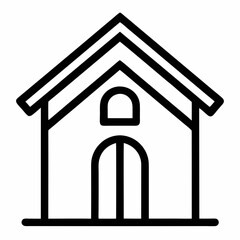 house icon on white background