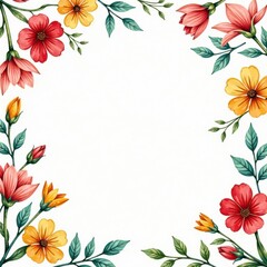 Watercolor Floral Patterns, background texture, modern style
