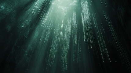 Digital rain ethereal