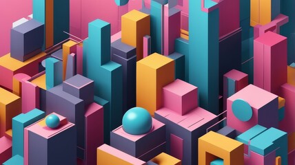 abstract background with colorful lines and ingredients