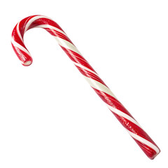 Fototapeta premium Candy cane isolated on transparent background