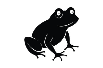 frog vector illustration isolated on white background 