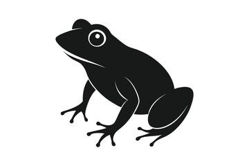frog vector illustration isolated on white background 