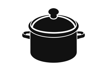 cooking pot vector illustration