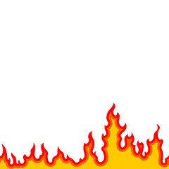 Fire Flame Border