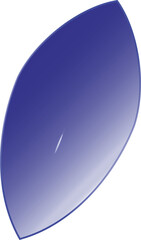 Versatile Abstract Gradient Shape – Multi-Purpose Digital Element with Modern Glossy Aesthetic