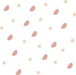 Cute Abstract Boho Dots Element