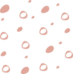 Cute Abstract Boho Dots Element