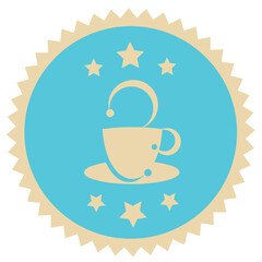 Cafe & Drink Themed Icon Logo