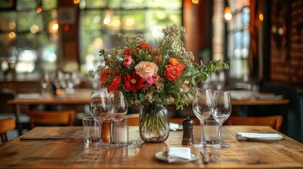 stylish dinner affair with a carefully curated menu and tasteful decor - image for design
