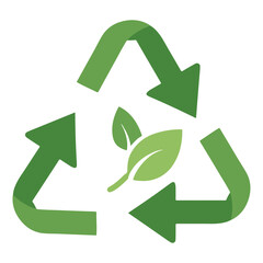 green recycle symbol