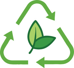 green recycle symbol