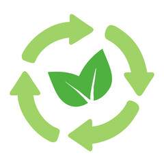 green recycle symbol