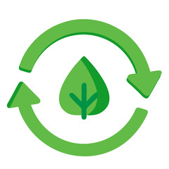 green recycle symbol