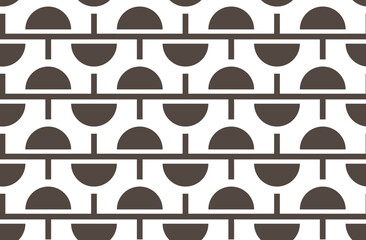 Geometric abstract vector seamless pattern for wallpaper, covers, wrapping paper or decor