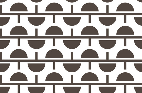 Geometric abstract vector seamless pattern for wallpaper, covers, wrapping paper or decor