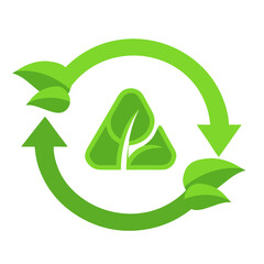 green recycle symbol