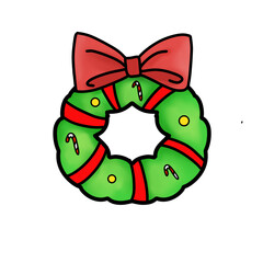 green christmas tree