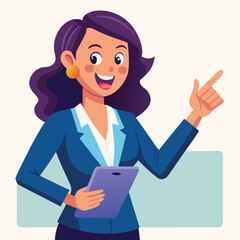 happy woman tells secret by putting palm to mouth
