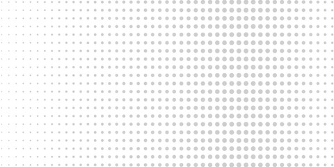 Background with monochrome dotted texture. Polka dot pattern template. vector ilustration