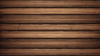 Fototapeta premium Dark Brown Wood Texture Background: Rustic Wooden Planks Image