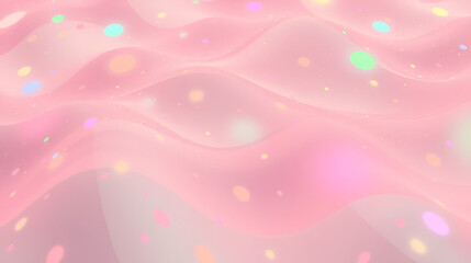 3d rendering abstract background. Computer generated beautiful flickery wavy surface with colorful spots and stripes.