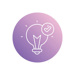 Problem Solving icon vector stock illustration