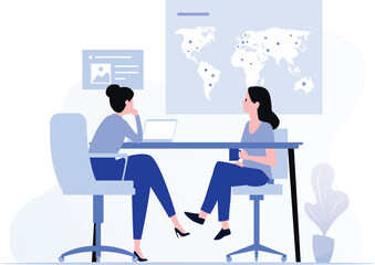 Team Work and Office Discussion