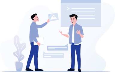 Corporate Coworkers Discussion and Messaging