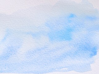 Obraz premium White paper texture blue paint blur abstract