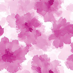 Naklejka premium Seamless Pattern Featuring Delicate Peonies in Soft Shades of Pink Creating a Romantic Floral Design