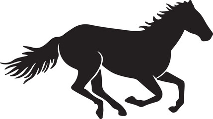 Horse simple icon. Vector ICON all icon Viktor