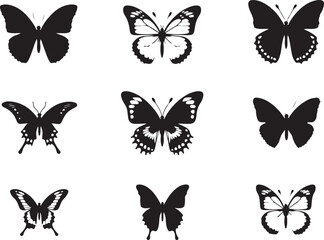 Butterfly Silhouette Vector | Elegant SVG Clipart for Cricut & Craft Projects

Butterfly SVG Bundle | Printable Vector Silhouettes for DIY & Design Use

Flying Butterfly Vector Art | Beautiful Nature-